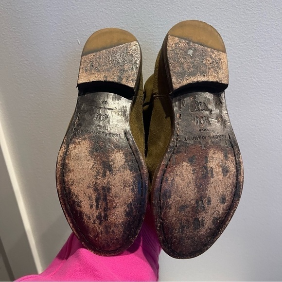 Isabel Marant pour H&M Kids Suede Olive Boots size 35 - Picture 6 of 6
